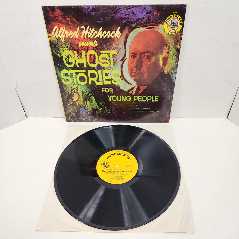 Alfred Hitchcock Presents Ghost Stories For Young People Vinyl LP Wonderland